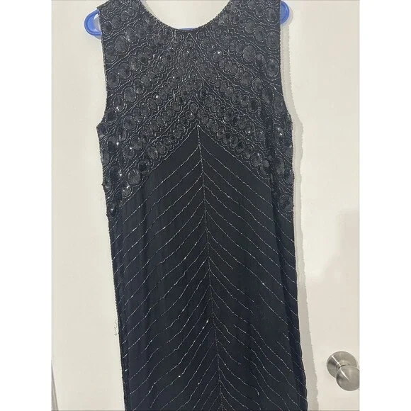 Creative Creations 100% Silk Dress Beads & Sequins Beautiful Medium - Picture 15 of 16